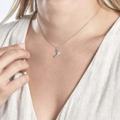 Histoire d'Or Pendentif Amelot Argent Blanc Oxyde De Zirconium Best