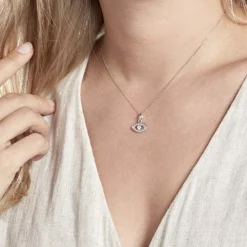 Histoire d'Or Pendentif Amelot Argent Blanc Oxyde De Zirconium Best