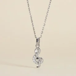 Histoire d'Or Pendentif Amelot Argent Blanc Oxyde De Zirconium Discount