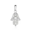 Histoire d'Or Pendentif Amelot Argent Blanc Oxyde De Zirconium Sale