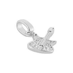 Histoire d'Or Pendentif Amelot Argent Blanc Oxyde De Zirconium Outlet