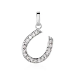 Histoire d'Or Pendentif Amelot Argent Blanc Oxyde De Zirconium Best