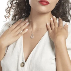 Histoire d'Or Pendentif Amelot Argent Blanc Oxyde De Zirconium Best