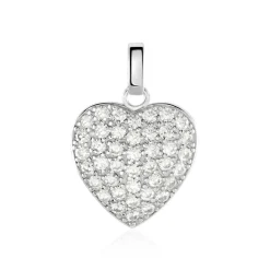 Histoire d'Or Pendentif Amelot Argent Blanc Oxyde De Zirconium Sale