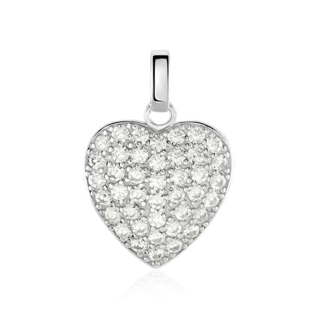 Histoire d'Or Pendentif Amelot Argent Blanc Oxyde De Zirconium Sale