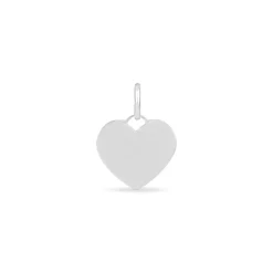 Histoire d'Or Pendentif Ange Coeur or blanc