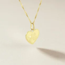 Histoire d'Or Pendentif Ange Coeur Or Jaune Clearance