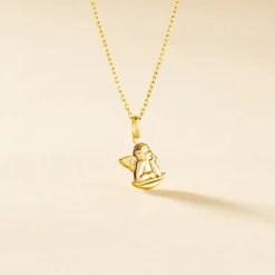 Histoire d'Or Pendentif Ange Endormi Or Jaune Outlet