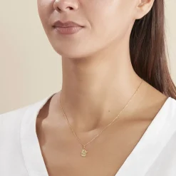 Histoire d'Or Pendentif Ange Endormi Or Jaune Outlet