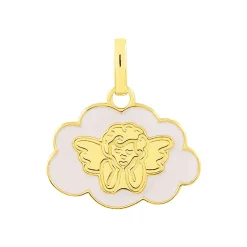 Histoire d'Or Pendentif Ange Nuage Or Jaune Discount