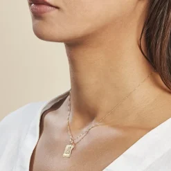 Histoire d'Or Pendentif Ange Parchemin or jaune Best