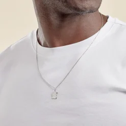 Histoire d'Or Pendentif Ange Parchemin Or Blanc Discount