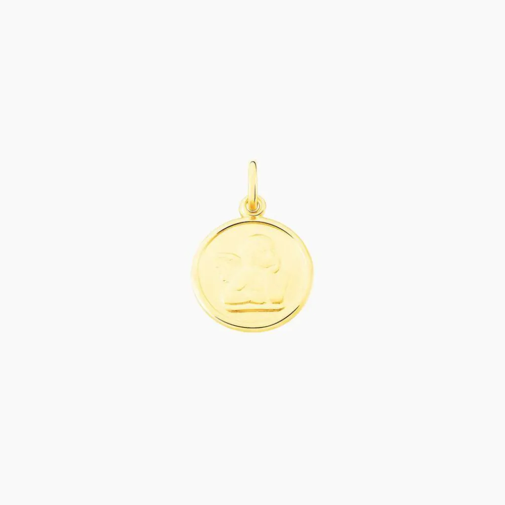 Histoire d'Or Pendentif Ange Rond Or Jaune Online