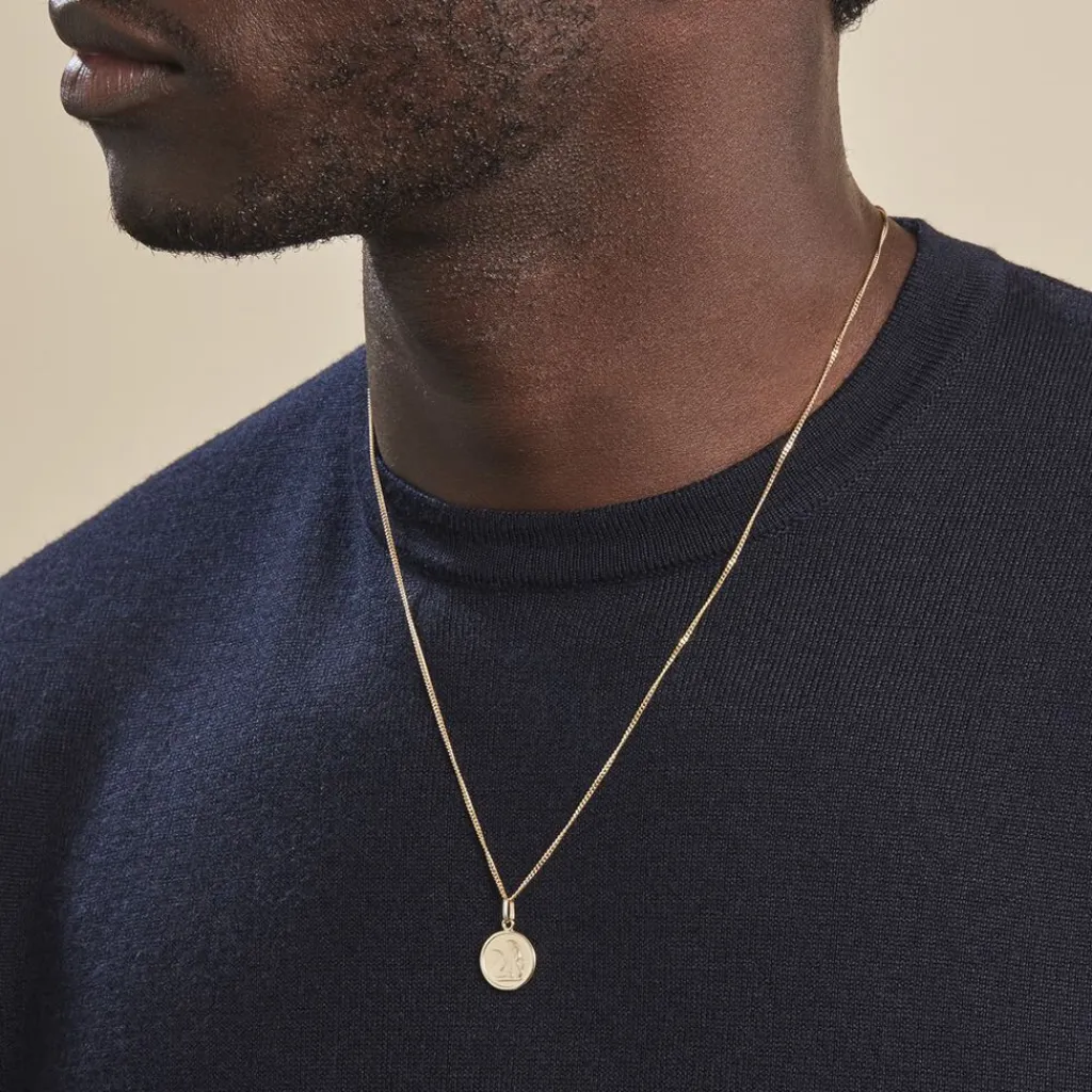 Histoire d'Or Pendentif Ange Rond Or Jaune Online