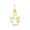 Histoire d'Or Pendentif Angel32 Or Jaune Oxyde De Zirconium