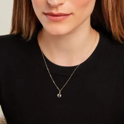 Histoire d'Or Pendentif Angel32 Or Jaune Oxyde De Zirconium