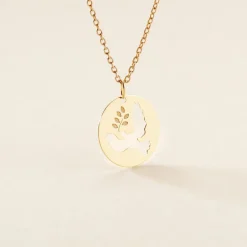 Histoire d'Or Pendentif Anny Colombe Or Jaune Best