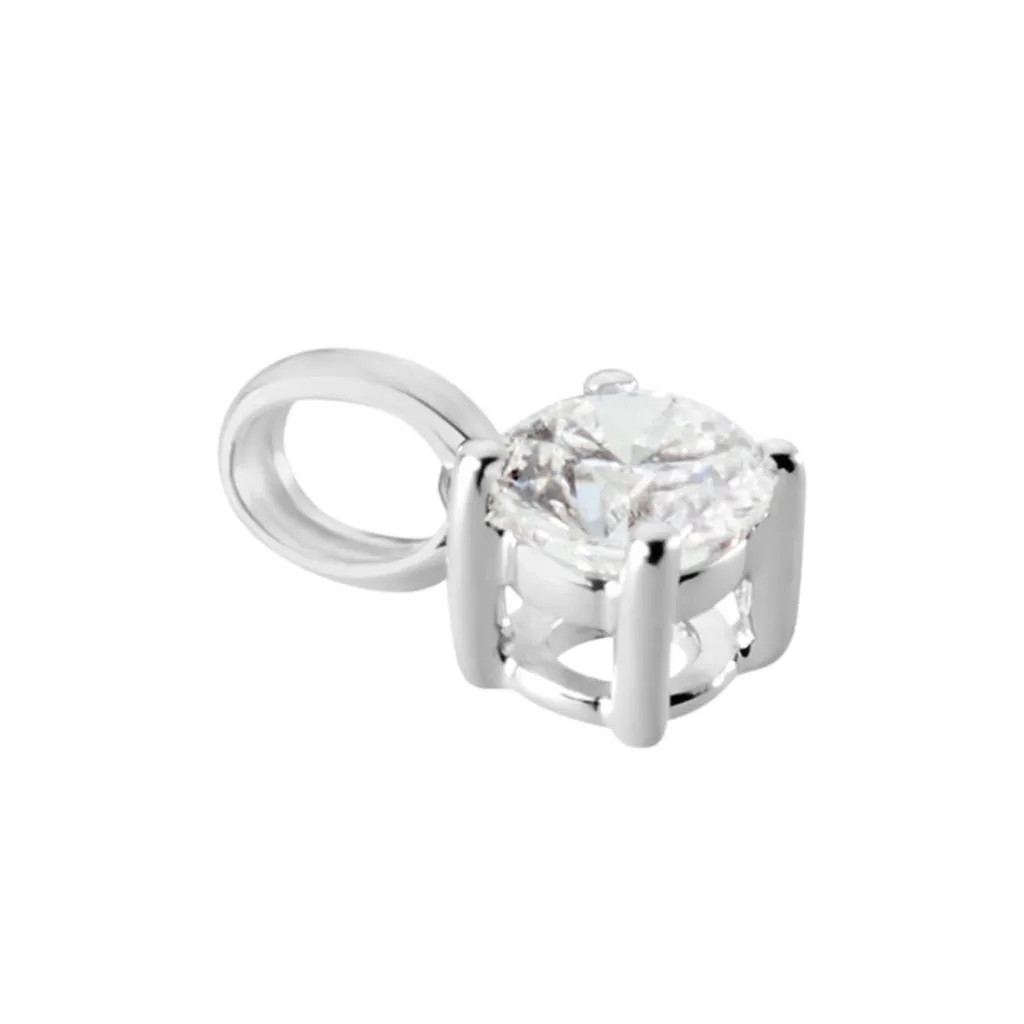 Histoire d'Or Pendentif Aphrodite or blanc diamant Discount