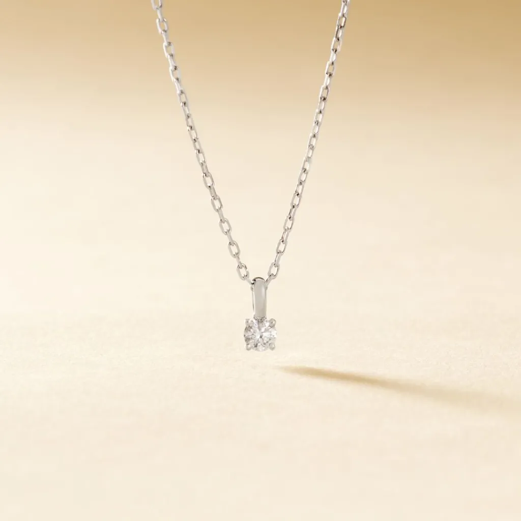 Histoire d'Or Pendentif Aphrodite or blanc diamant Discount