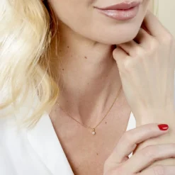 Histoire d'Or Pendentif Aphrodite or jaune diamant Clearance