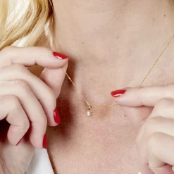 Histoire d'Or Pendentif Aphrodite or jaune diamant Clearance