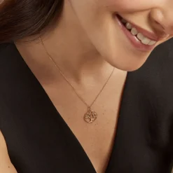 Histoire d'Or Pendentif Arethusa Or Jaune Diamant Best