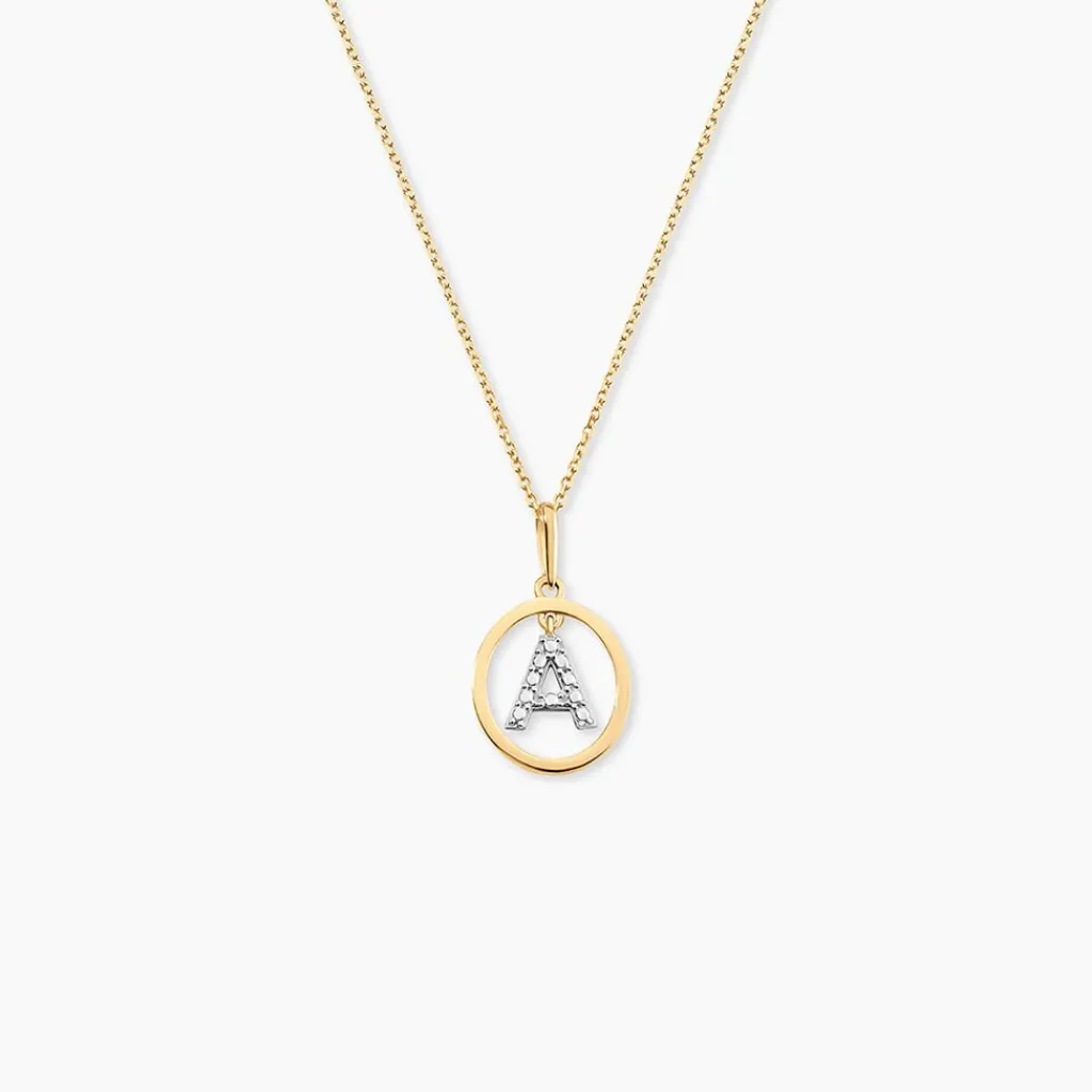 Histoire d'Or Pendentif Auri Or Bicolore New