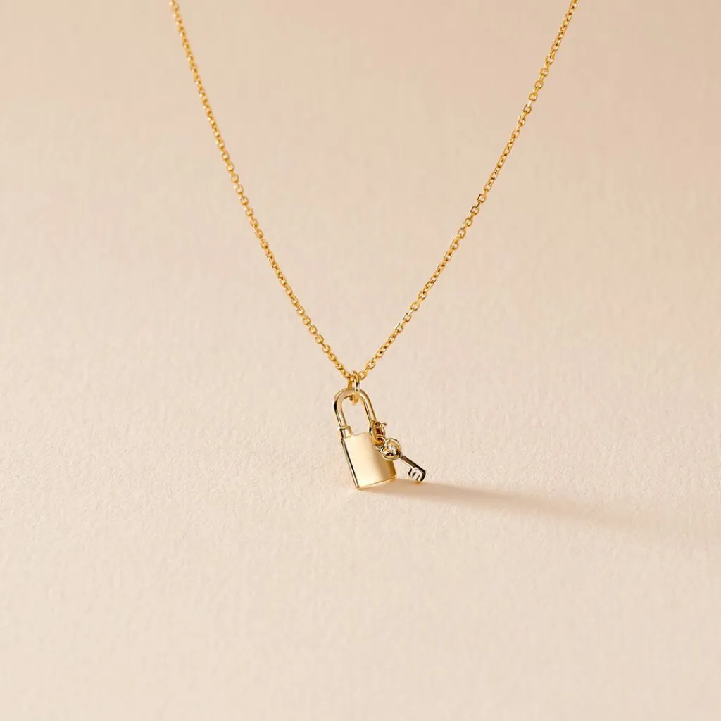 Histoire d'Or Pendentif Caden Or Jaune New