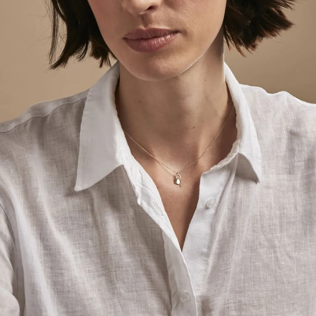 Histoire d'Or Pendentif Caden Or Jaune New