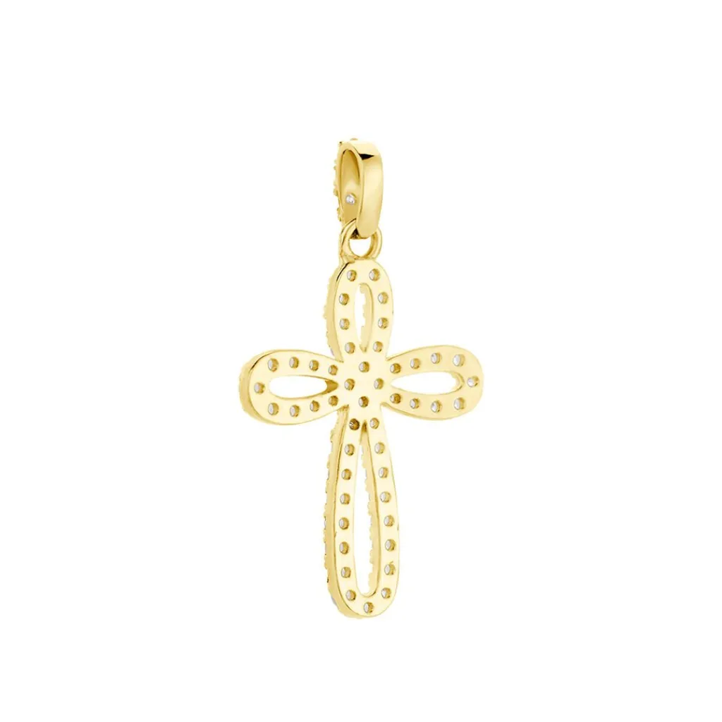 Histoire d'Or Pendentif Chastity Or Jaune Oxyde De Zirconium Sale