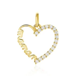 Histoire d'Or Pendentif Chiela Or Jaune Oxyde De Zirconium Sale