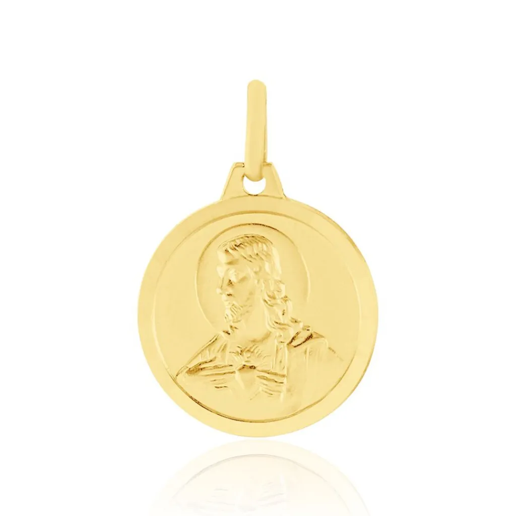 Histoire d'Or Pendentif Christ Or Jaune Sale