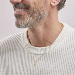 Histoire d'Or Pendentif Cobeia Croix Basque Or Jaune Clearance