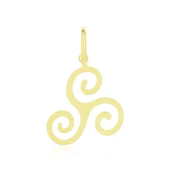 Histoire d'Or Pendentif Cobeia Triskel Or Jaune New