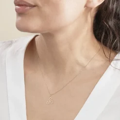 Histoire d'Or Pendentif Cobeia Triskel Or Jaune New