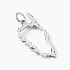 Histoire d'Or Pendentif Corse argent blanc New