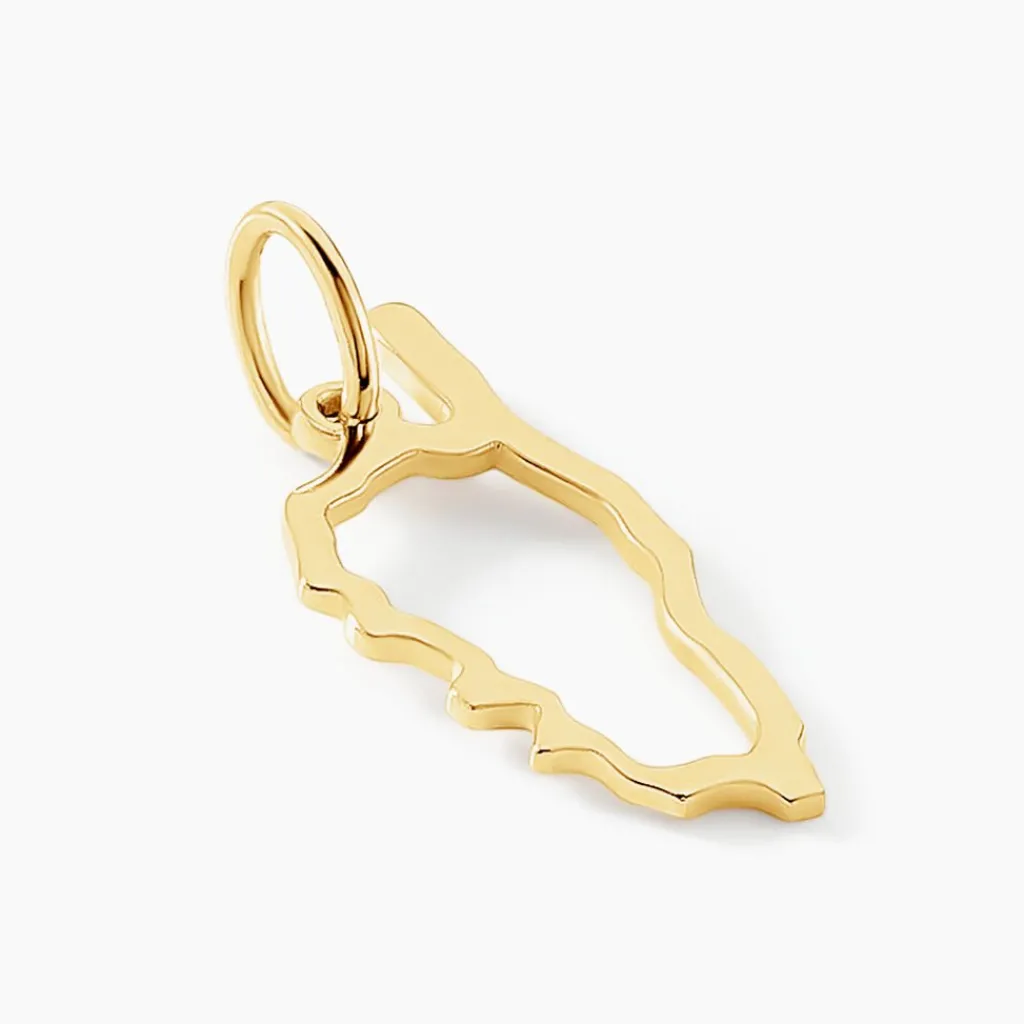 Histoire d'Or Pendentif Corse plaqué or jaune New