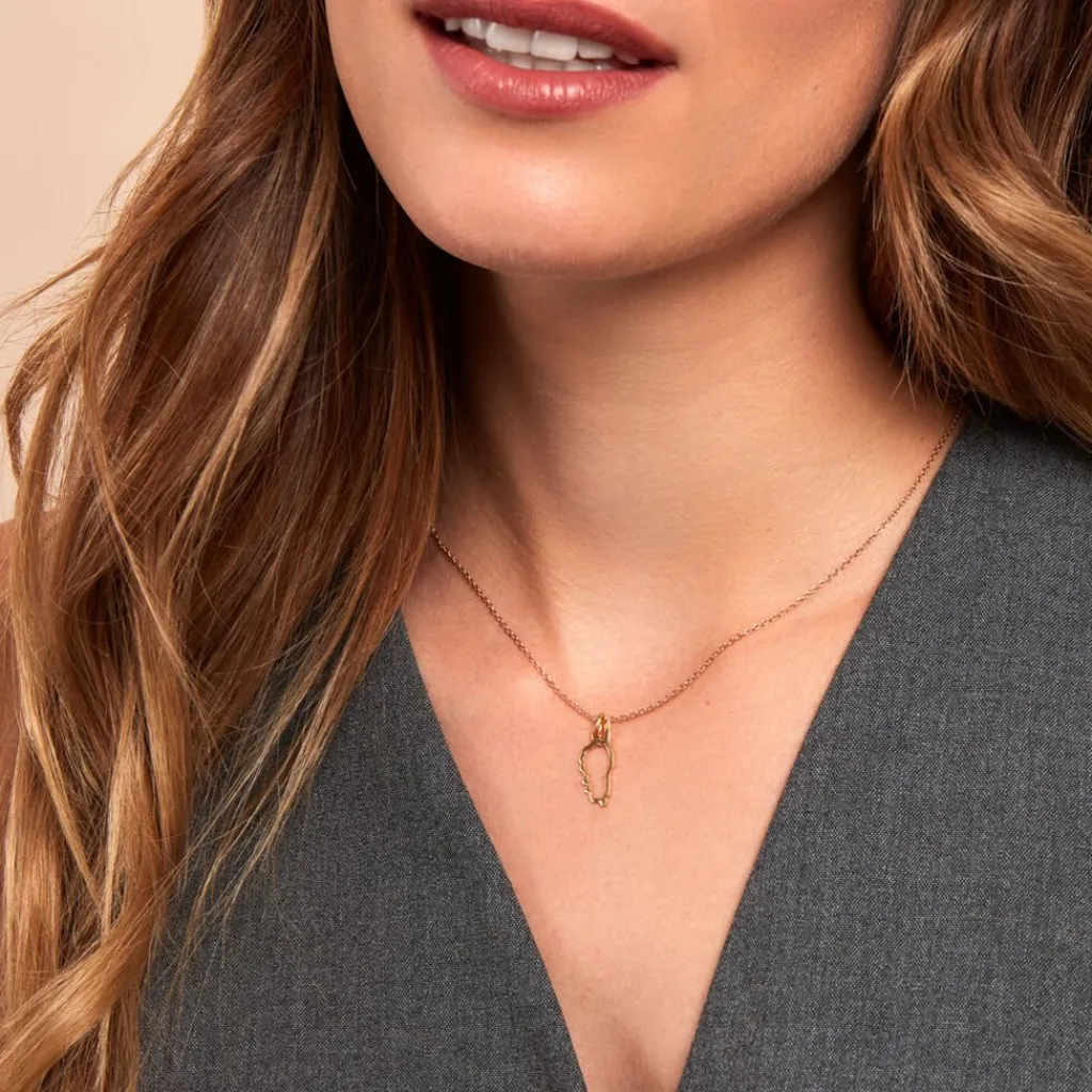 Histoire d'Or Pendentif Corse plaqué or jaune New