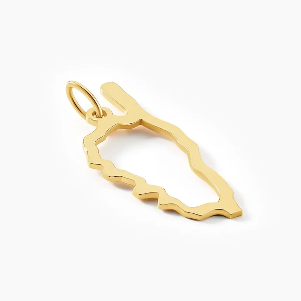 Histoire d'Or Pendentif Corse plaqué or jaune Sale