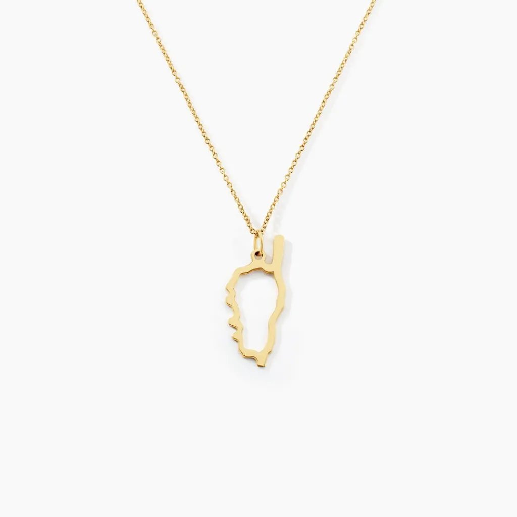 Histoire d'Or Pendentif Corse plaqué or jaune Sale