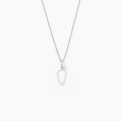 Histoire d'Or Pendentif Corsica or blanc Discount