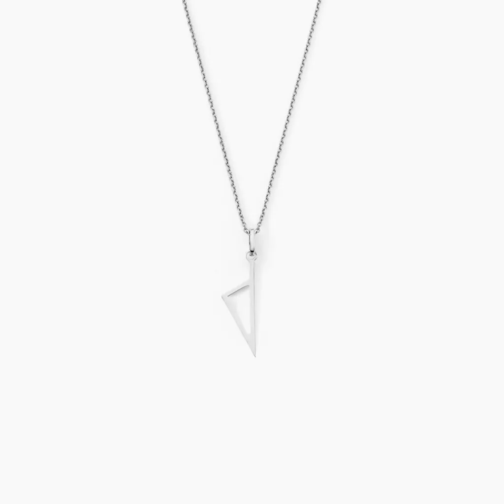 Histoire d'Or Pendentif Corsu or blanc Outlet