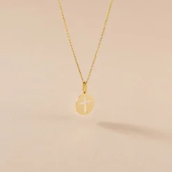 Histoire d'Or Pendentif Crystin Or Jaune Hot