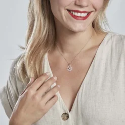 Histoire d'Or Pendentif Daiki Or Blanc Oxyde De Zirconium Clearance