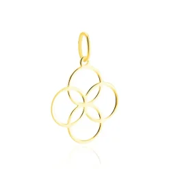 Histoire d'Or Pendentif Dalia Rosace Or Jaune Discount