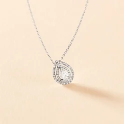 Histoire d'Or Pendentif Diamina Or Blanc Diamant Best