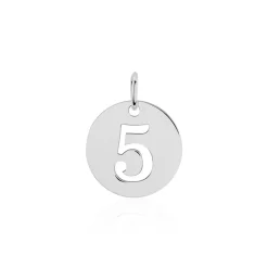 Histoire d'Or Pendentif Efiso Argent Blanc Hot