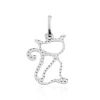 Histoire d'Or Pendentif Egee Chat Or Blanc Online