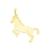 Histoire d'Or Pendentif Egide Cheval Or Jaune Hot
