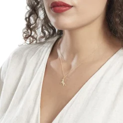 Histoire d'Or Pendentif Egide Cheval Or Jaune Hot